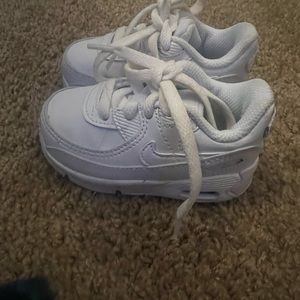 Nike Air Max 90 LTR (TD) Toddler Shoes White/White/Cool Grey